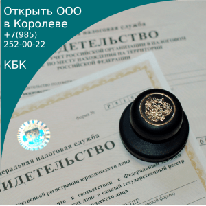 Подробнее о статье Регистрация ООО в Королёве
